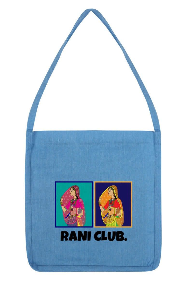 RANI CLUB Woven Twill Tote Sling Bag