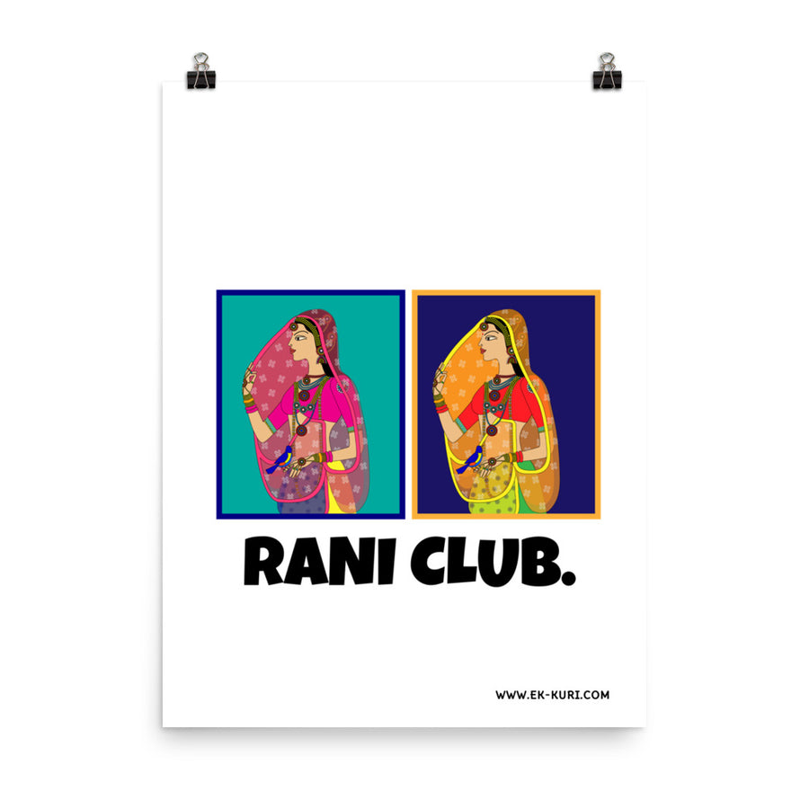 RANI CLUB - Poster
