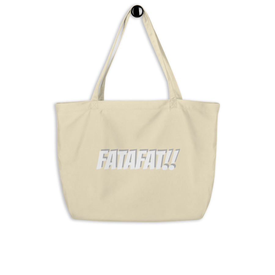 FATAFAT KM -- Large organic tote bag