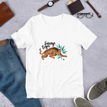 Savage Tiger - Short-Sleeve Unisex T-Shirt