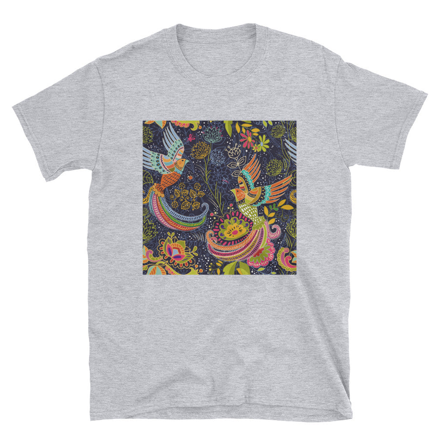 Colorful Decorative Pattern Short-Sleeve Unisex T-Shirt