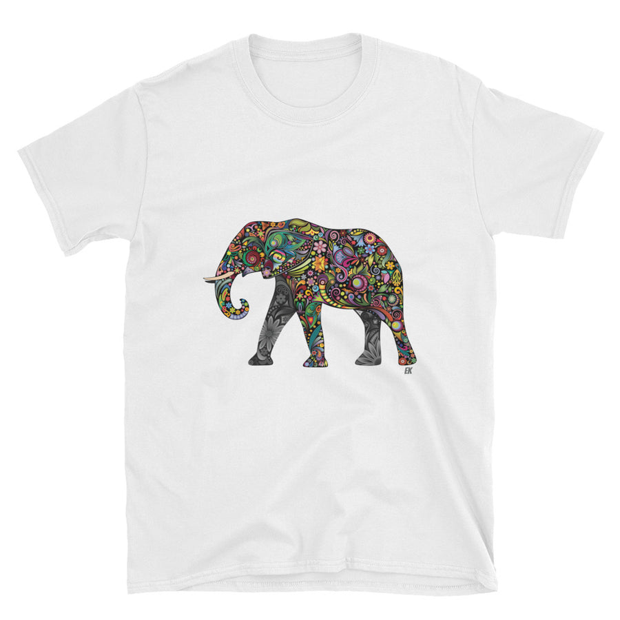 RANGI ELEPHANT - Short-Sleeve Unisex T-Shirt