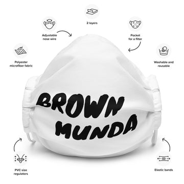 Brown Munda - Face mask