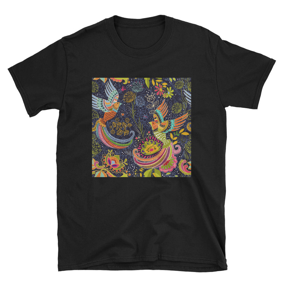 Colorful Decorative Pattern Short-Sleeve Unisex T-Shirt