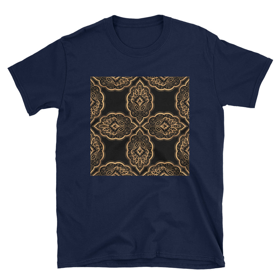 Mandala Design For Yoga Royal Pattern Short-Sleeve Unisex T-Shirt