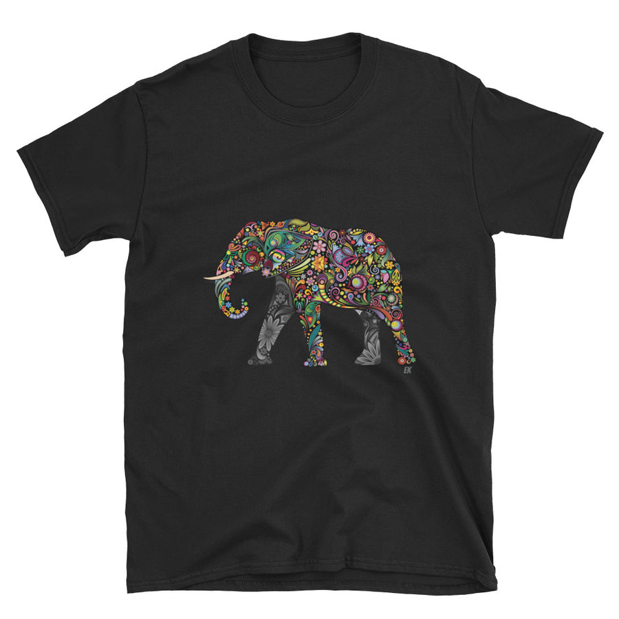 RANGI ELEPHANT - Short-Sleeve Unisex T-Shirt