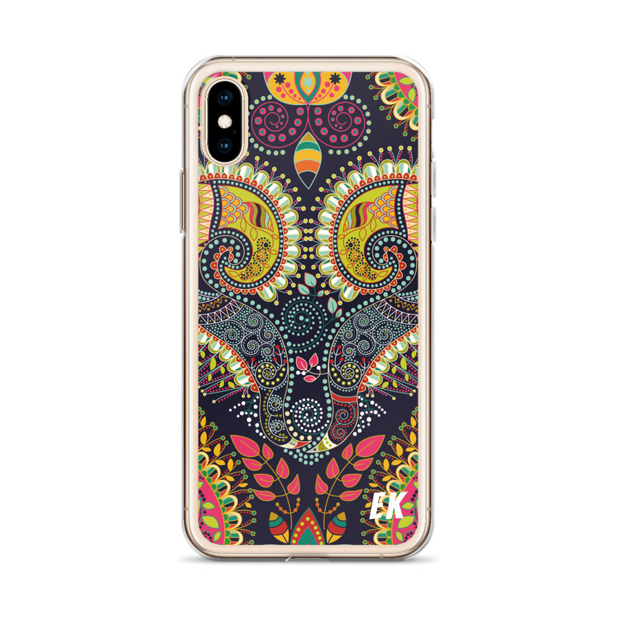 Colorful Ethnic Decorative Pattern iPhone Case