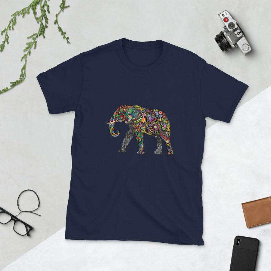 ELEPHANT COLOURS - Short-Sleeve Unisex T-Shirt