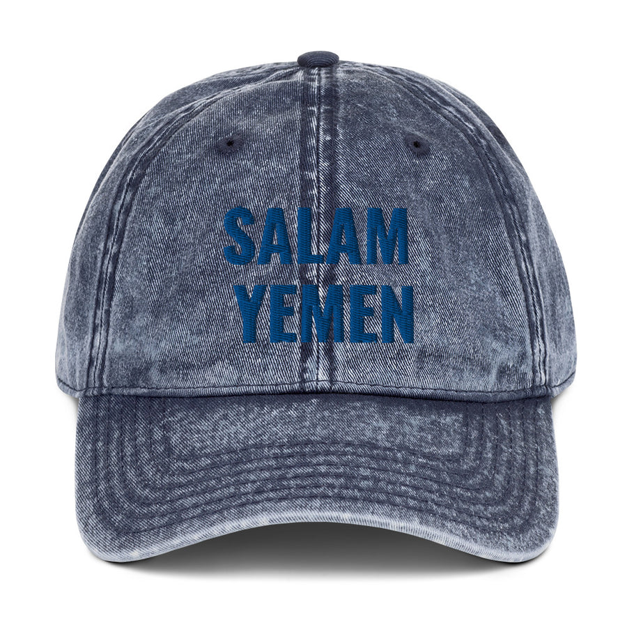SALAM YEMEN - Vintage Cotton Twill Cap