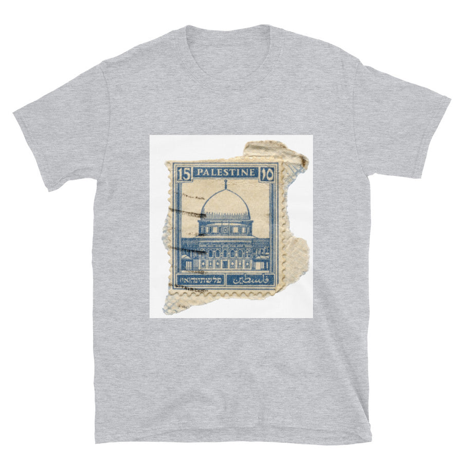 Palestine Stamp - Short-Sleeve Unisex T-Shirt