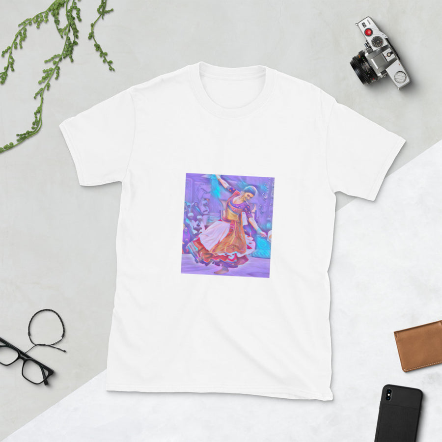 Deepika Water Sketch - Short-Sleeve Unisex T-Shirt