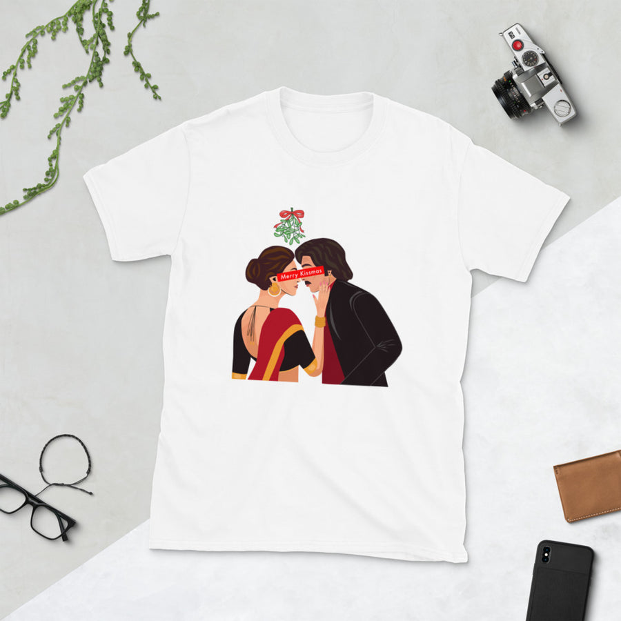 Deepika & Ranveer Merry Christmas Short-Sleeve Unisex T-Shirt
