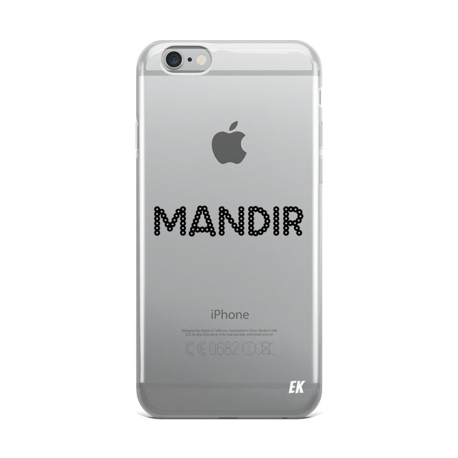 MANDIR iPhone Case