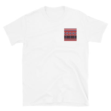 Islamic Pattern Pocket - Short-Sleeve Unisex T-Shirt