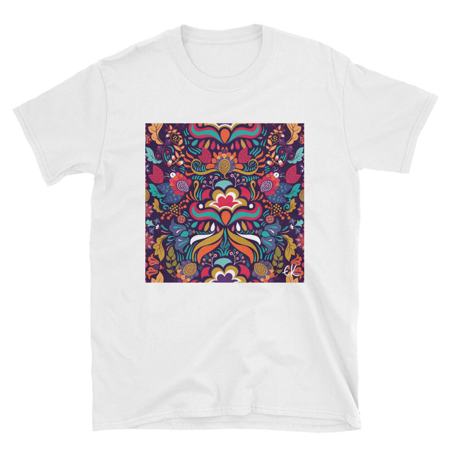 Bright Colorful Seamless Pattern Short-Sleeve Unisex T-Shirt