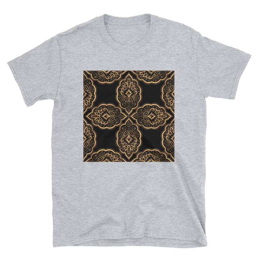 Mandala Design For Yoga Royal Pattern Short-Sleeve Unisex T-Shirt