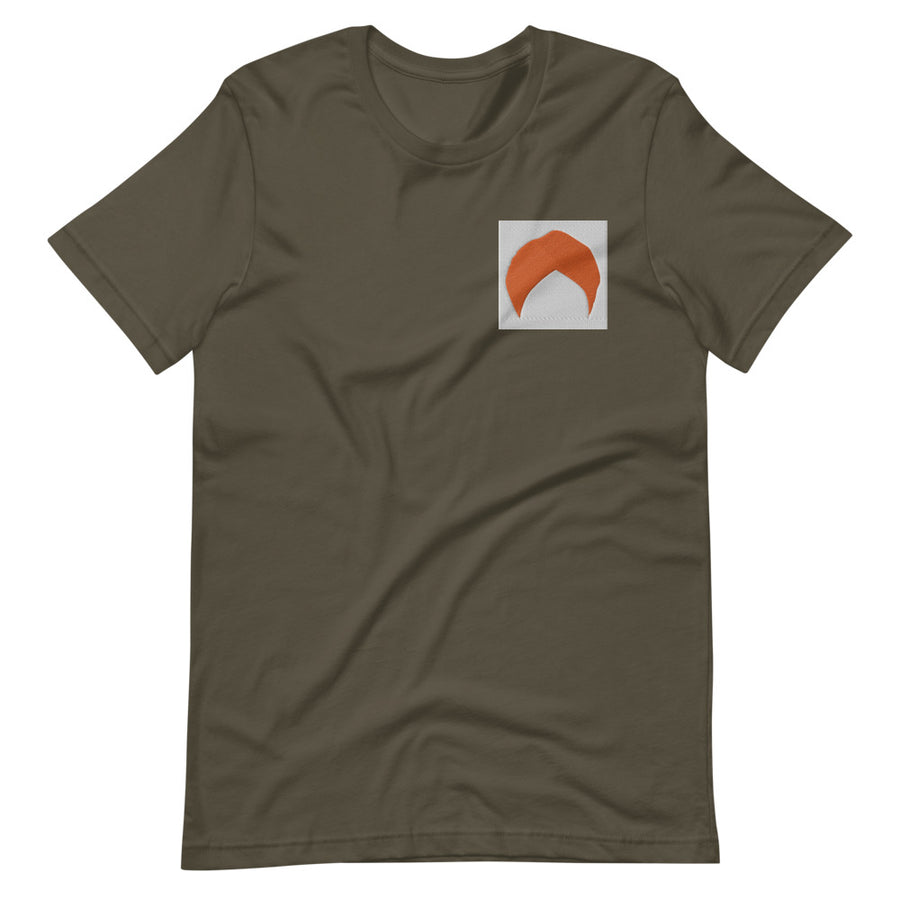 Orange Turban - Short-Sleeve Unisex T-Shirt
