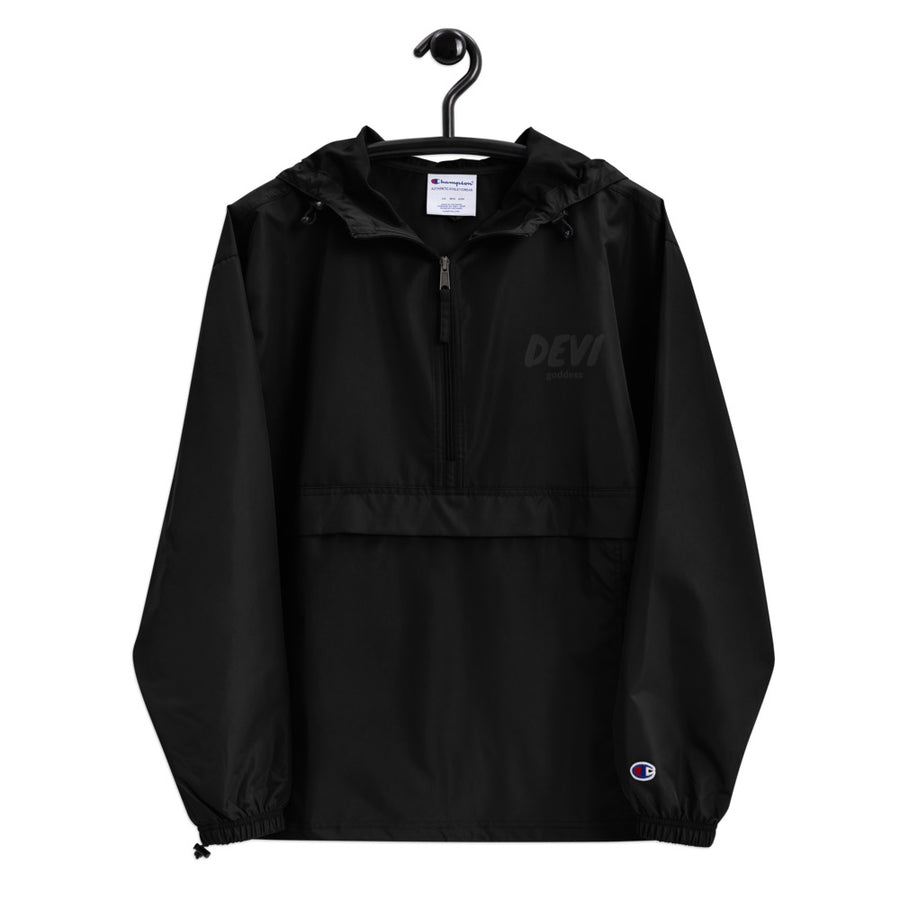 DEVI - Embroidered Champion Packable Jacket