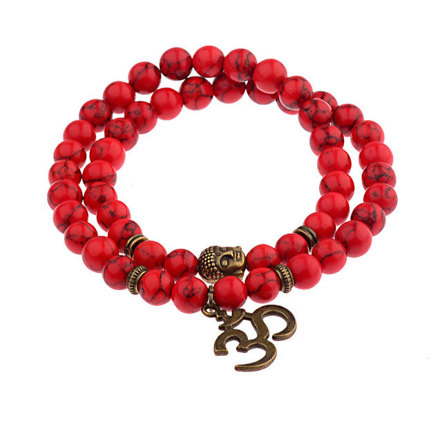 Om- Buddhist Prayer Bracelets