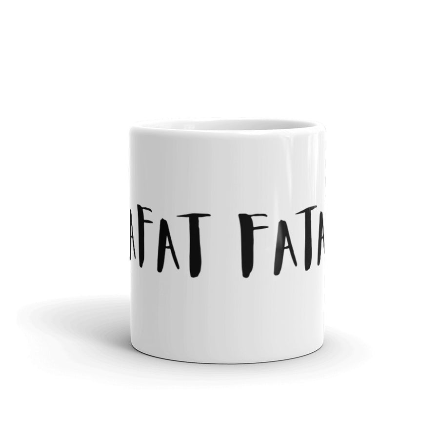 FATAFAT - White glossy mug