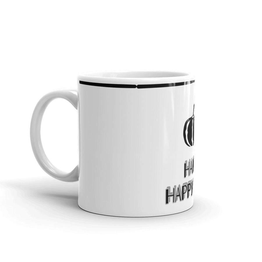 Hanji Happy Fall - White glossy mug