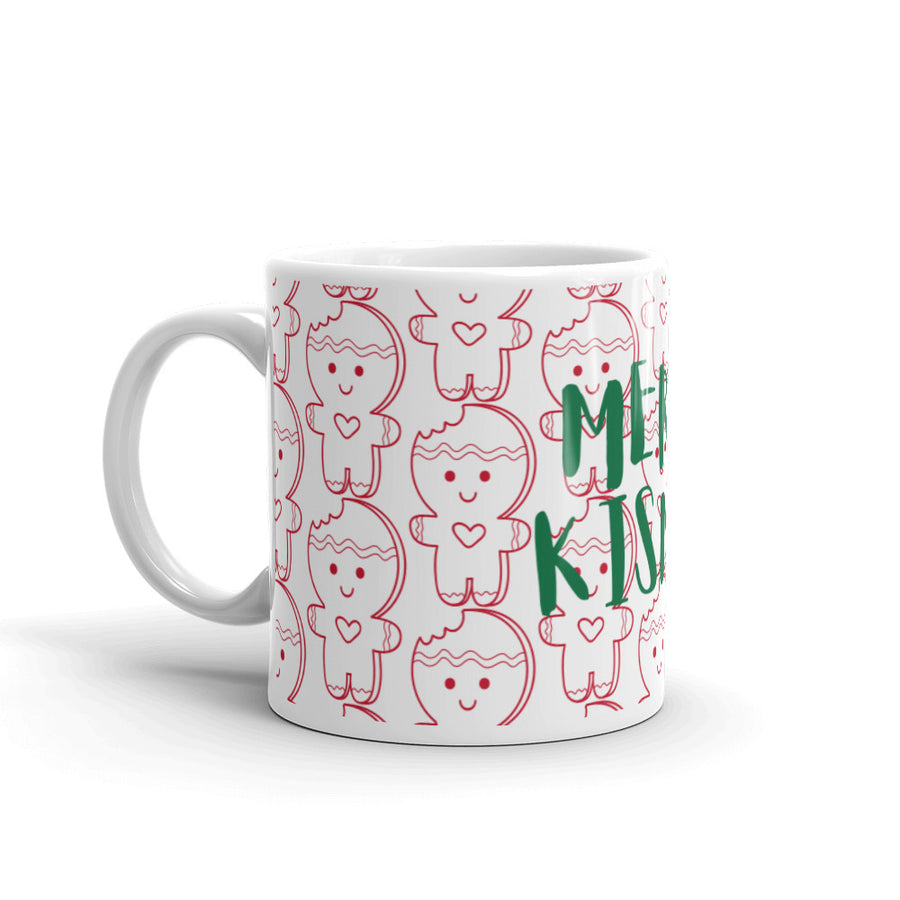 MERRY KISMAT - White glossy mug