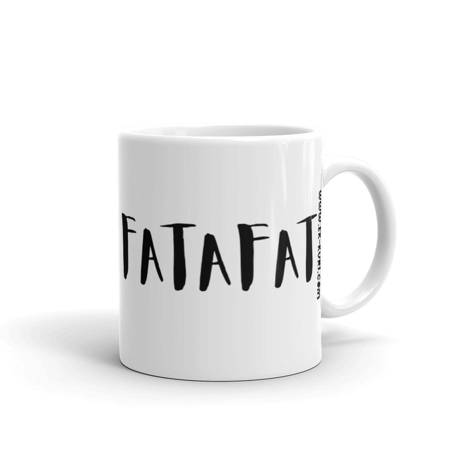 FATAFAT - White glossy mug